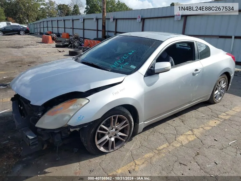 2008 Nissan Altima 3.5 Se VIN: 1N4BL24E88C267534 Lot: 40758562