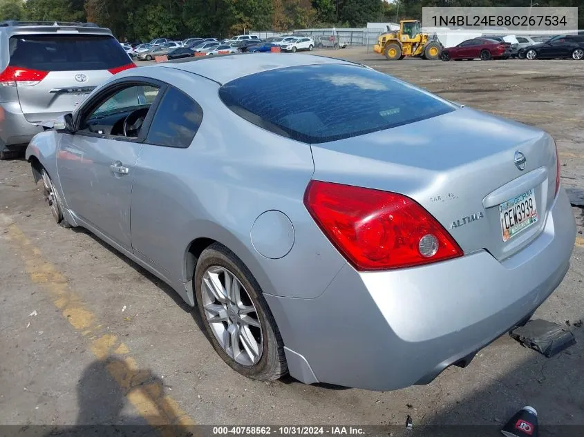 2008 Nissan Altima 3.5 Se VIN: 1N4BL24E88C267534 Lot: 40758562