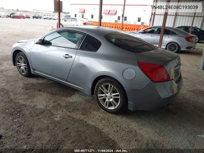 1N4BL24E08C193039 2008 Nissan Altima 3.5 Se