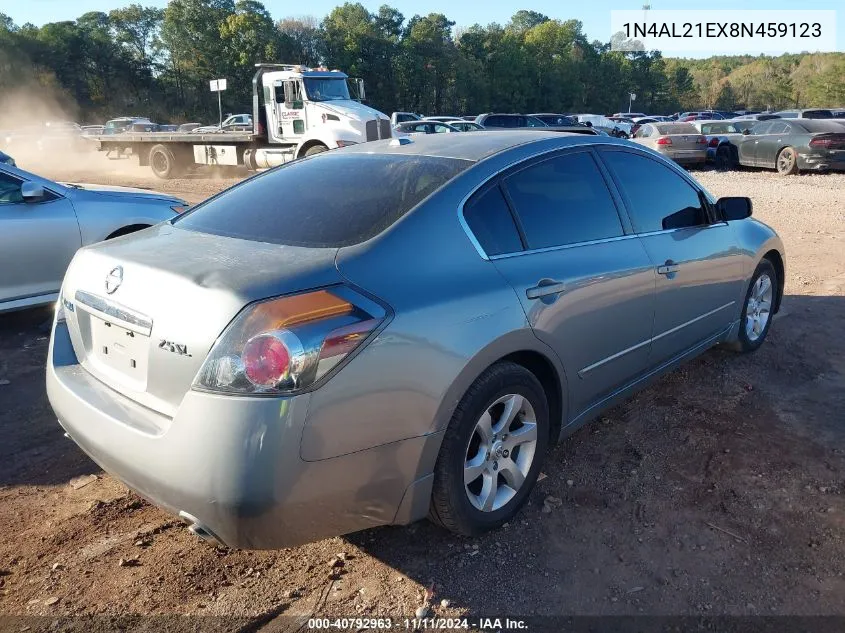 1N4AL21EX8N459123 2008 Nissan Altima 2.5 S