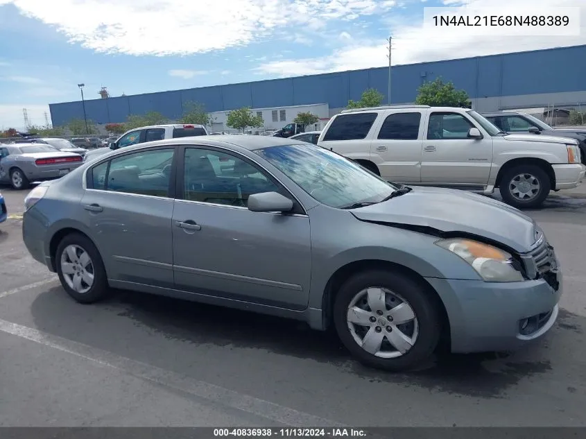 2008 Nissan Altima 2.5 S VIN: 1N4AL21E68N488389 Lot: 40836938