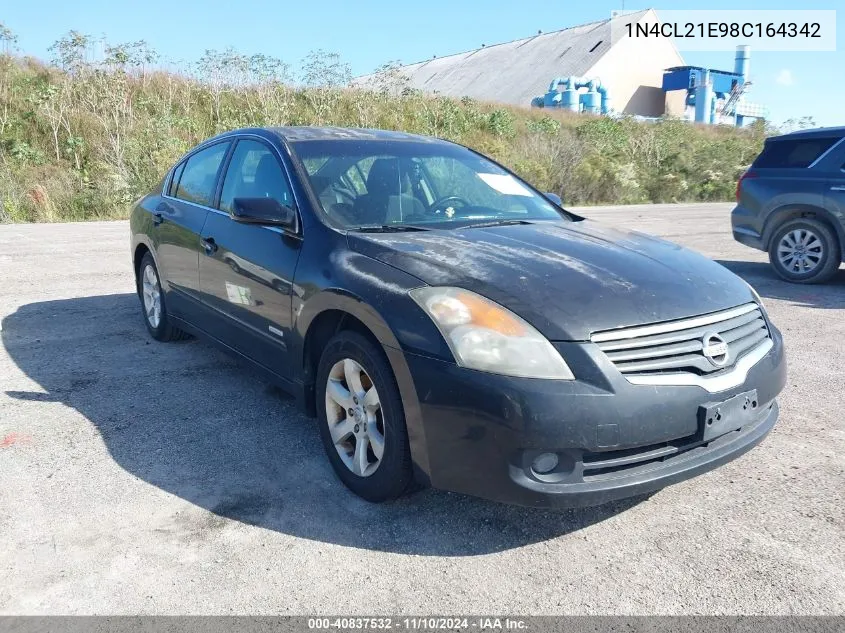 2008 Nissan Altima Hybrid VIN: 1N4CL21E98C164342 Lot: 40837532