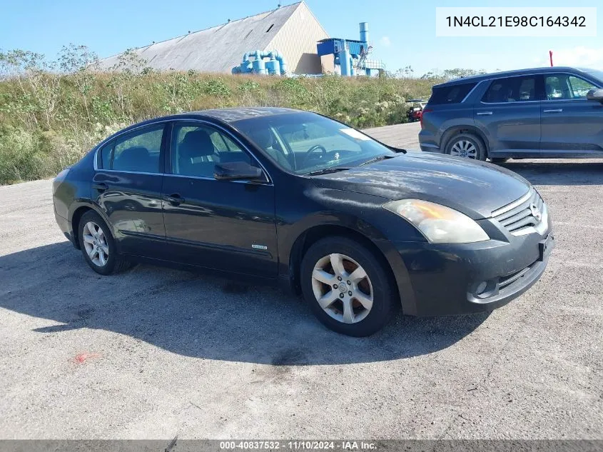 2008 Nissan Altima Hybrid VIN: 1N4CL21E98C164342 Lot: 40837532