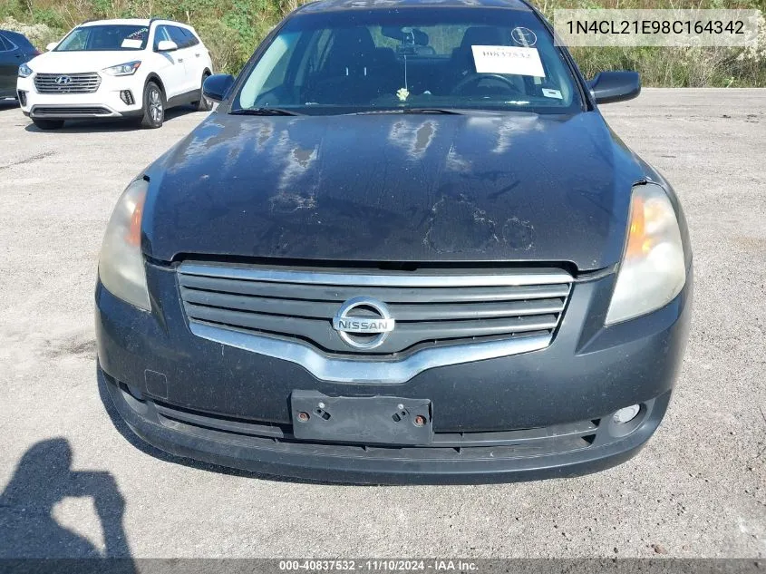 2008 Nissan Altima Hybrid VIN: 1N4CL21E98C164342 Lot: 40837532