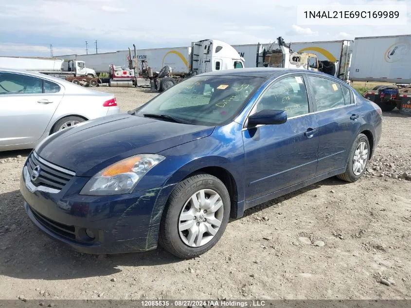 1N4AL21E69C169989 2009 Nissan Altima 2.5 S