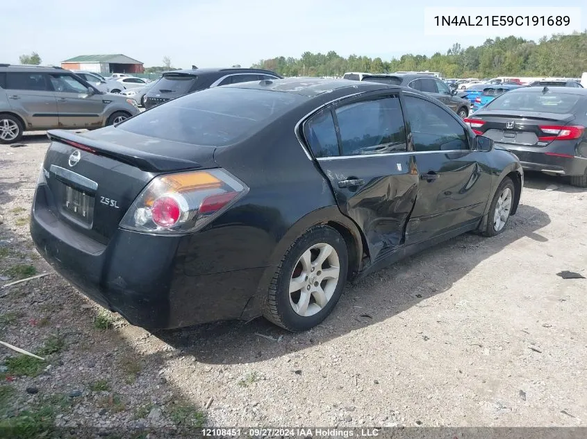 1N4AL21E59C191689 2009 Nissan Altima 2.5 S