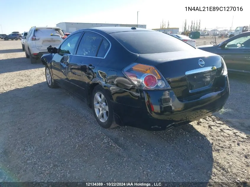 2009 Nissan Altima 2.5/2.5S VIN: 1N4AL21E89C127016 Lot: 12134389