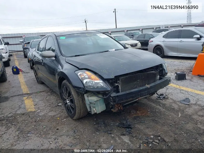 2009 Nissan Altima 2.5 S VIN: 1N4AL21E39N416390 Lot: 38867064