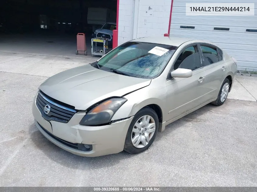 1N4AL21E29N444214 2009 Nissan Altima 2.5 S