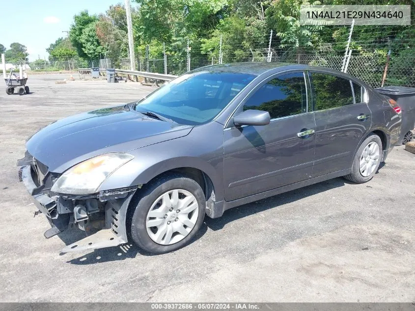 2009 Nissan Altima 2.5 S VIN: 1N4AL21E29N434640 Lot: 39372686