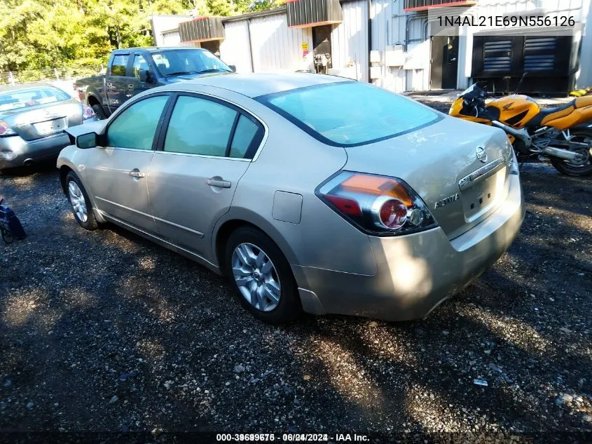 2009 Nissan Altima 2.5 S VIN: 1N4AL21E69N556126 Lot: 39699675