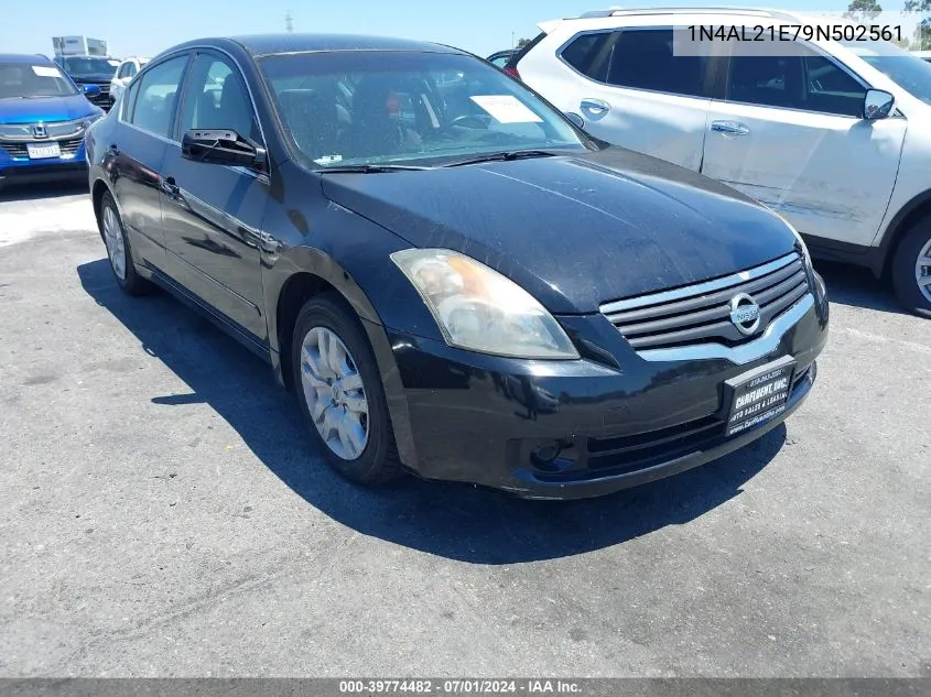 2009 Nissan Altima 2.5 S VIN: 1N4AL21E79N502561 Lot: 39774482