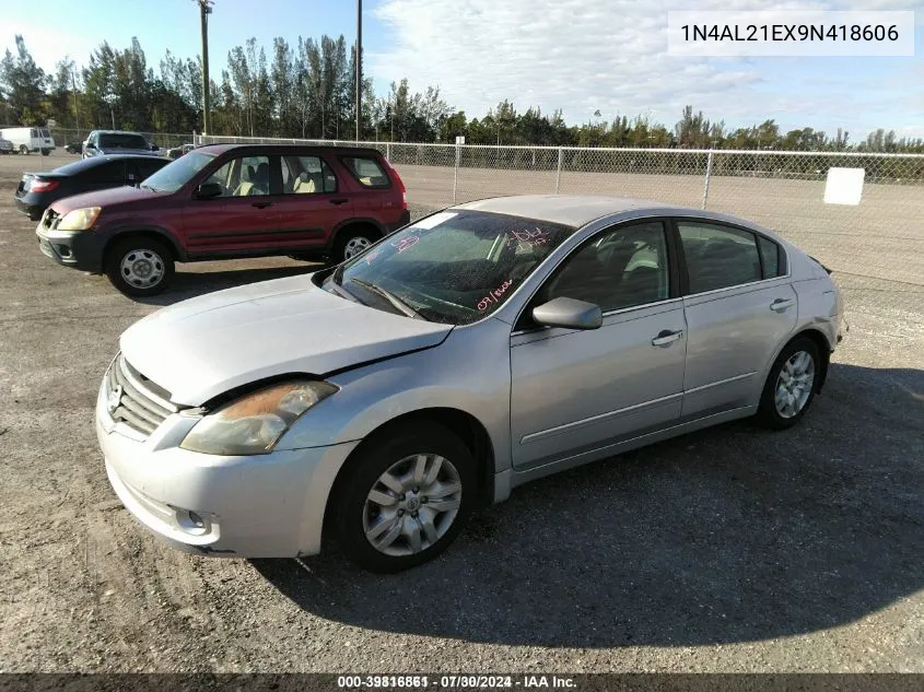 1N4AL21EX9N418606 2009 Nissan Altima 2.5 S