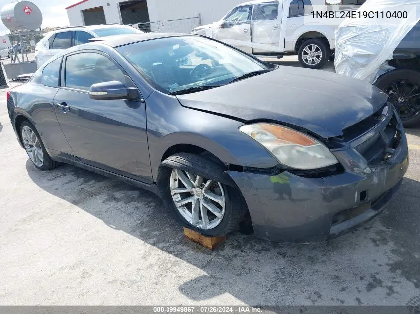 2009 Nissan Altima 3.5 Se VIN: 1N4BL24E19C110400 Lot: 39949867