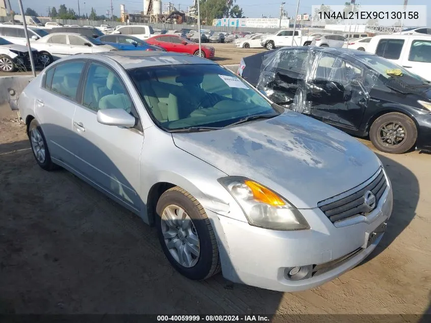 2009 Nissan Altima 2.5 S VIN: 1N4AL21EX9C130158 Lot: 40059999