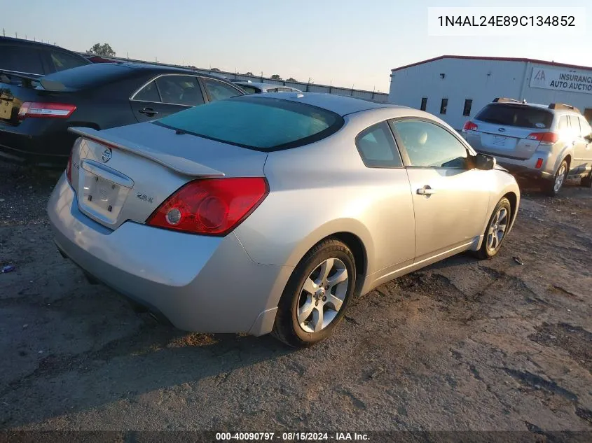 2009 Nissan Altima 2.5 S VIN: 1N4AL24E89C134852 Lot: 40090797