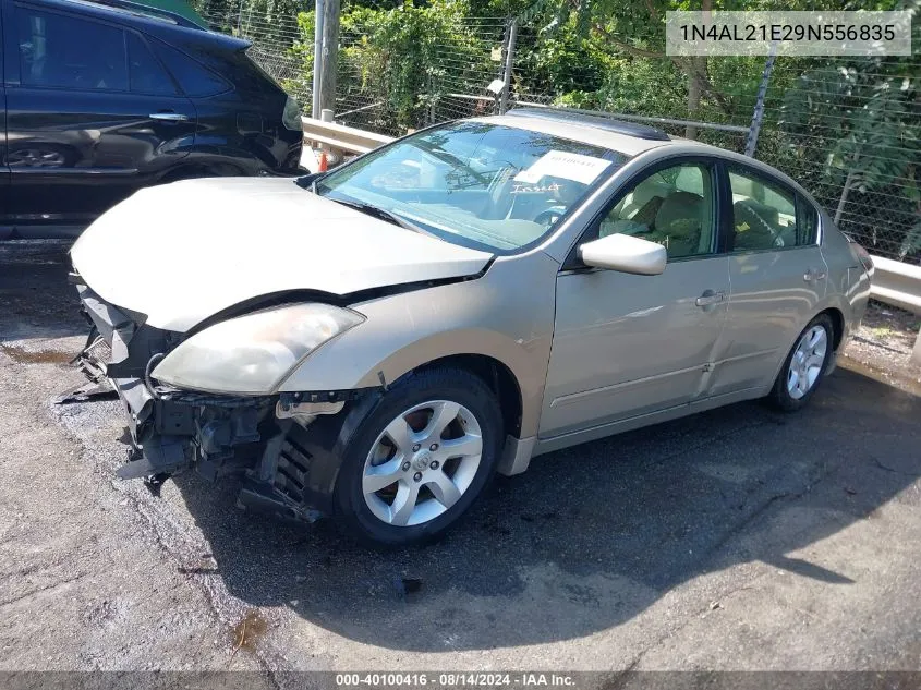 2009 Nissan Altima 2.5 S VIN: 1N4AL21E29N556835 Lot: 40100416