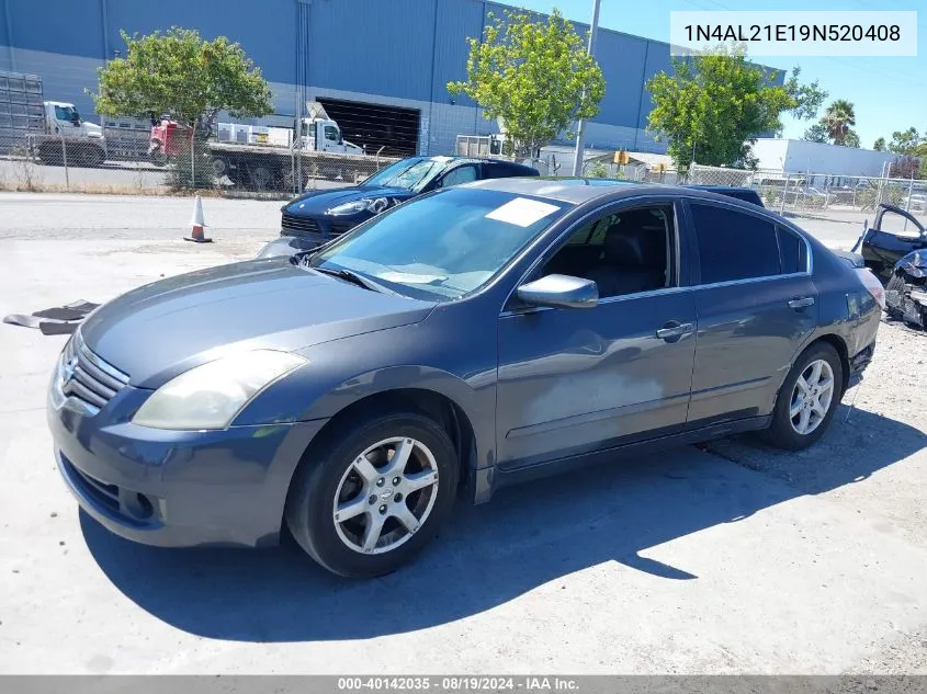 1N4AL21E19N520408 2009 Nissan Altima 2.5 S