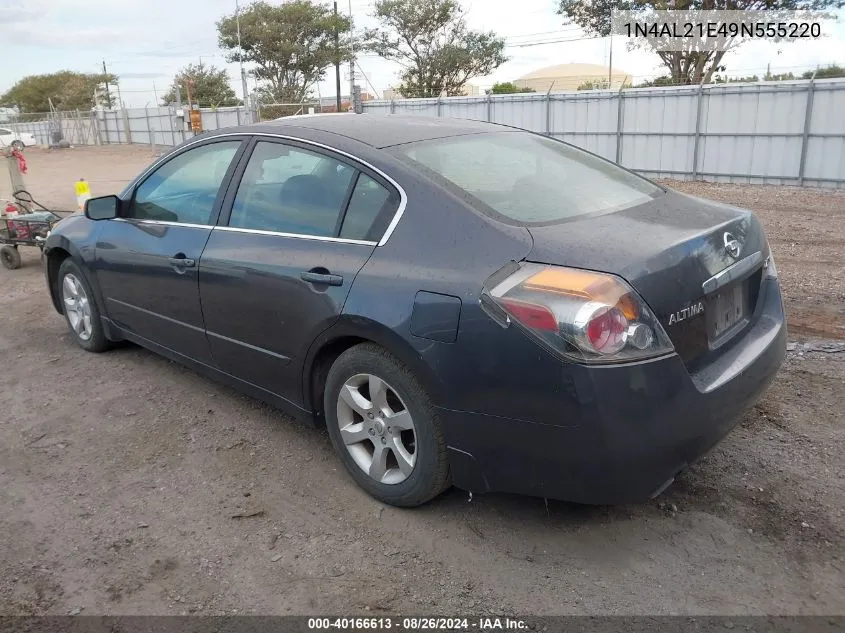 2009 Nissan Altima 2.5 S VIN: 1N4AL21E49N555220 Lot: 40166613