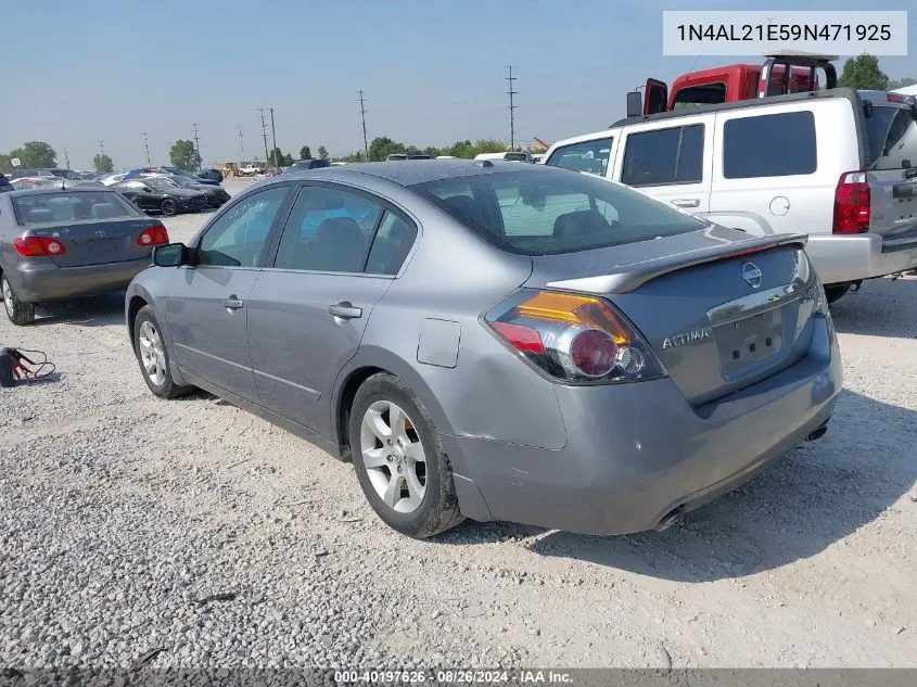 1N4AL21E59N471925 2009 Nissan Altima 2.5 S