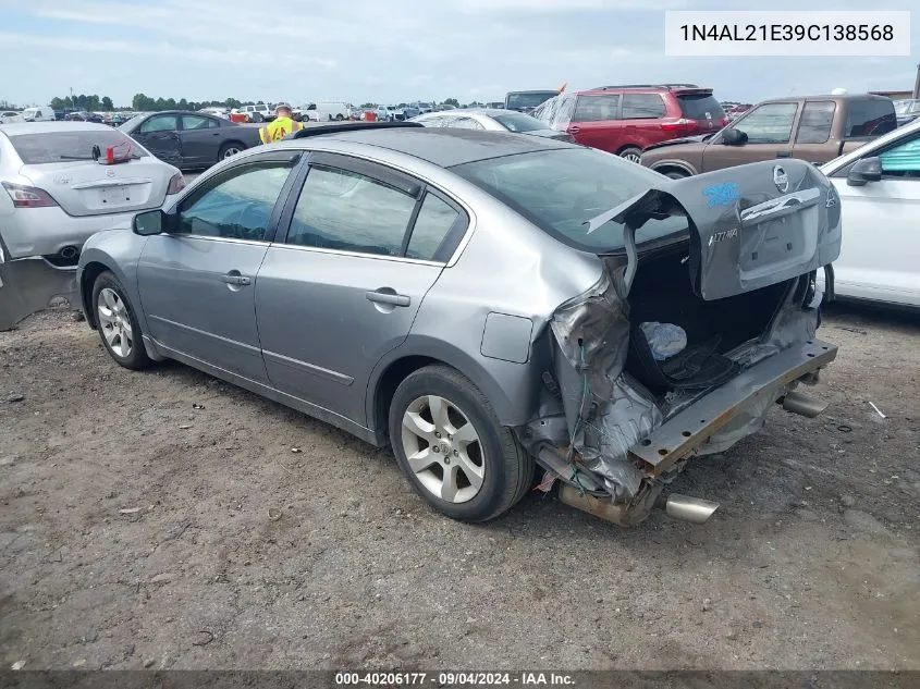 1N4AL21E39C138568 2009 Nissan Altima 2.5 S