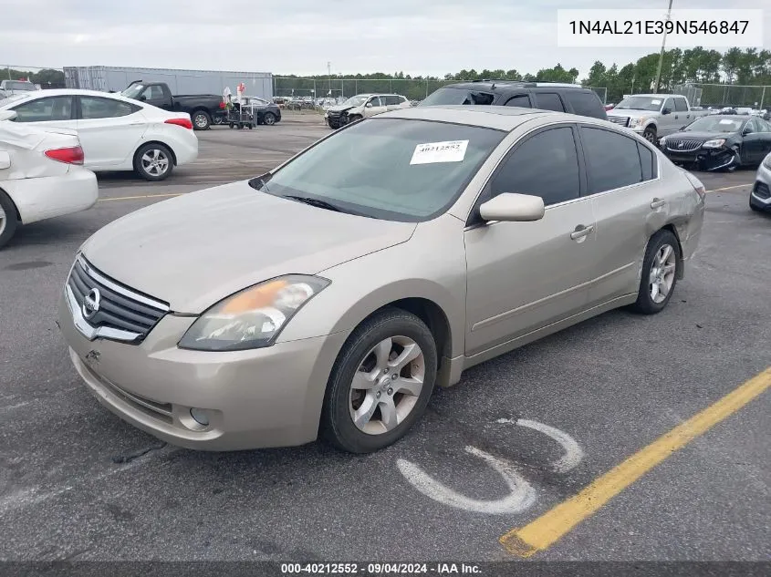 2009 Nissan Altima 2.5/2.5S VIN: 1N4AL21E39N546847 Lot: 40212552