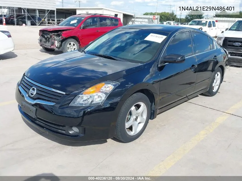 2009 Nissan Altima 2.5 S VIN: 1N4AL21E29N486401 Lot: 40236120