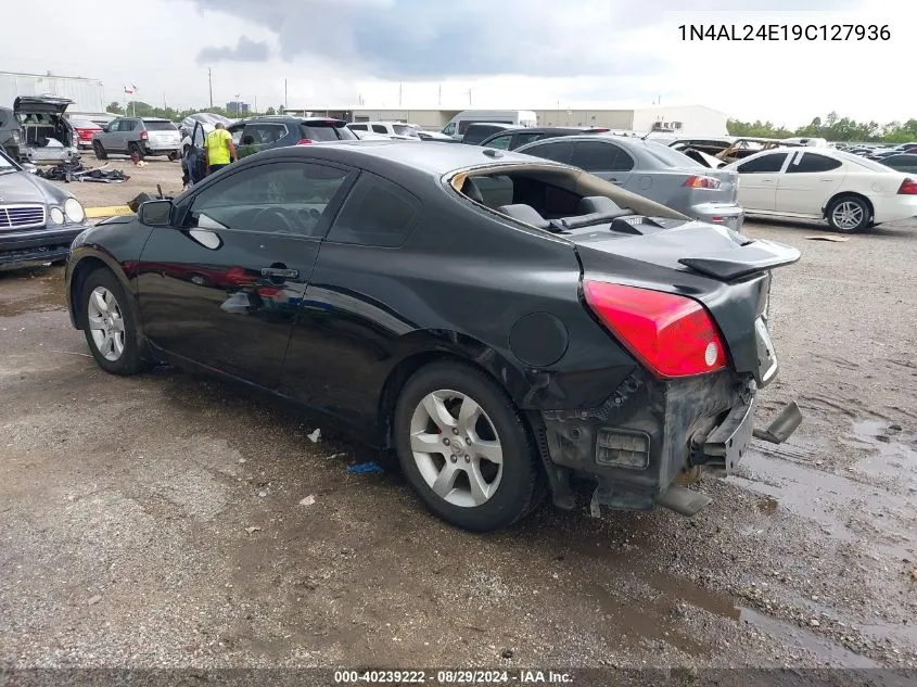 2009 Nissan Altima 2.5 S VIN: 1N4AL24E19C127936 Lot: 40239222