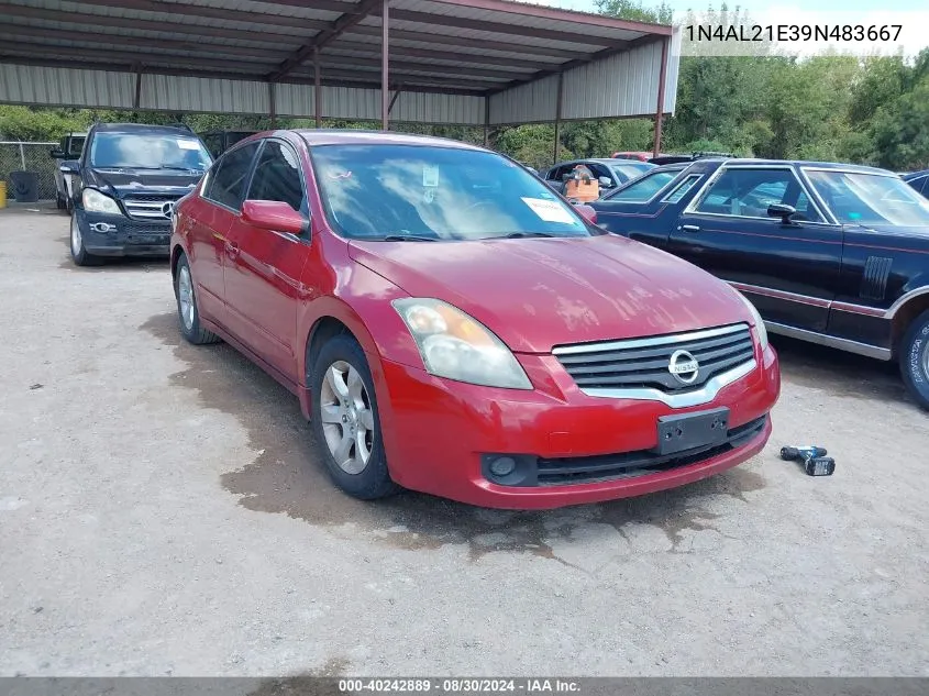 1N4AL21E39N483667 2009 Nissan Altima 2.5 S