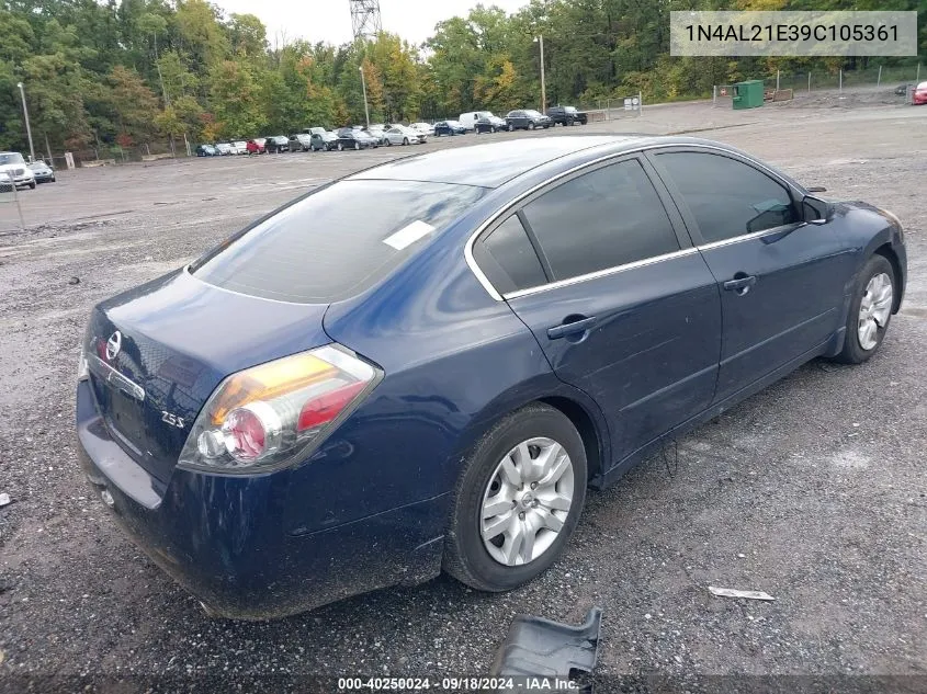 1N4AL21E39C105361 2009 Nissan Altima 2.5 S