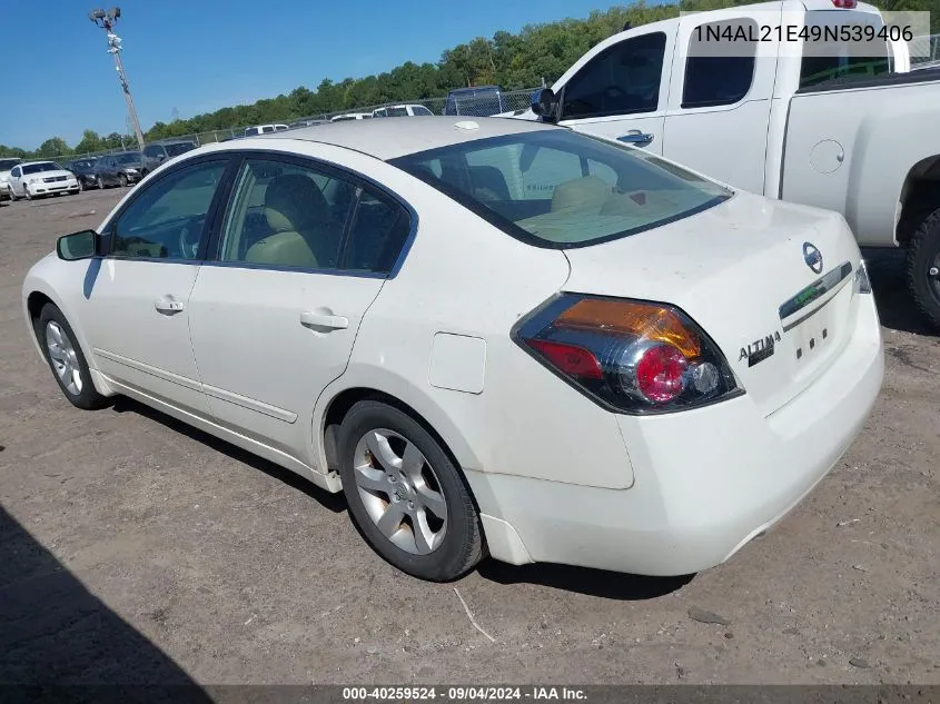 1N4AL21E49N539406 2009 Nissan Altima 2.5 S