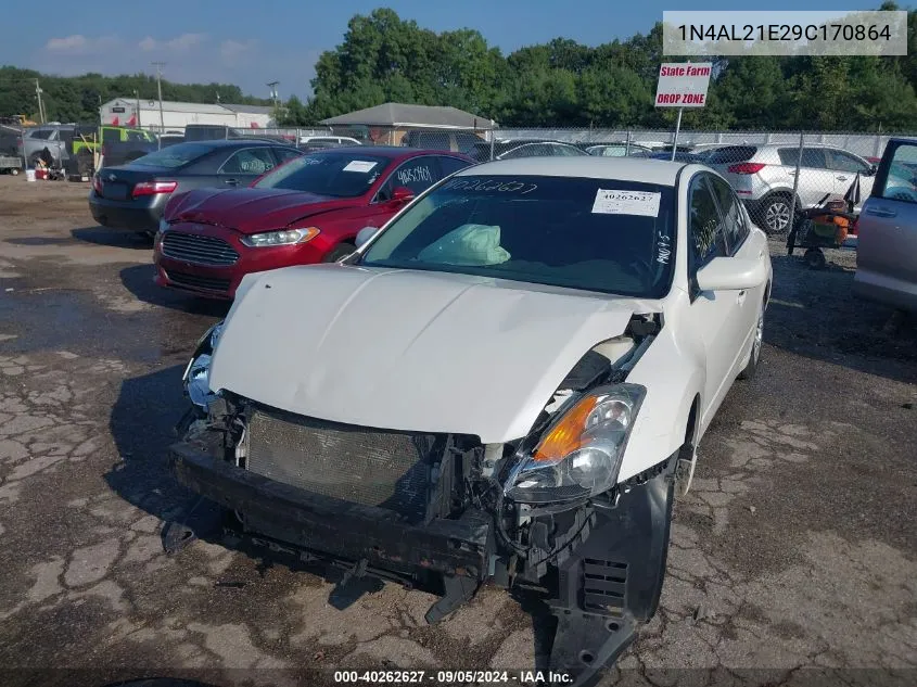 2009 Nissan Altima 2.5/2.5S VIN: 1N4AL21E29C170864 Lot: 40262627