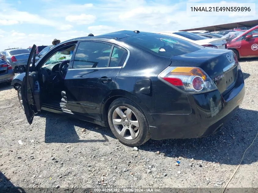 2009 Nissan Altima 2.5 S VIN: 1N4AL21E49N559896 Lot: 40265392