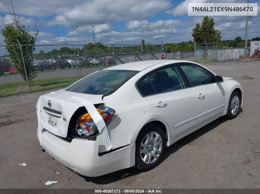 2009 Nissan Altima 2.5/2.5S VIN: 1N4AL21EX9N486470 Lot: 40267172