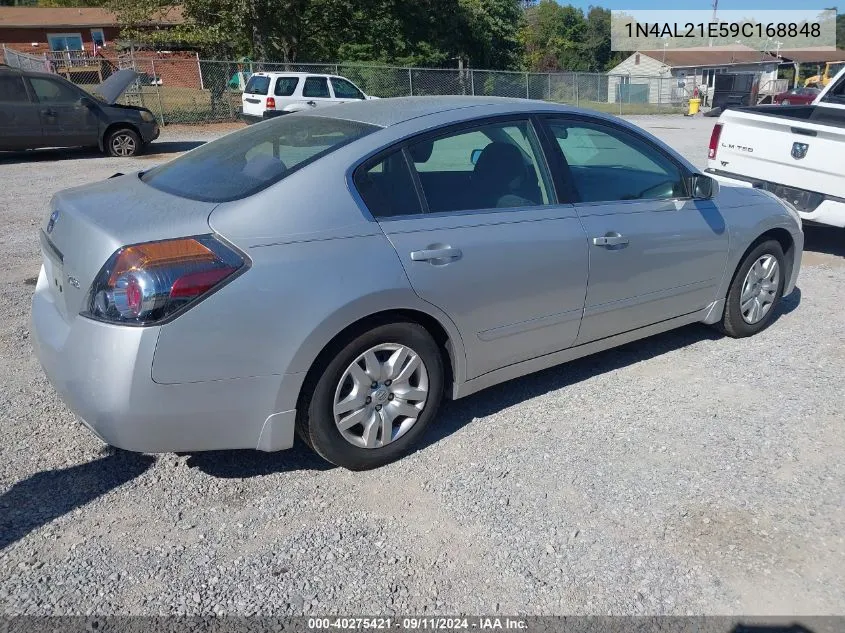 2009 Nissan Altima 2.5/2.5S VIN: 1N4AL21E59C168848 Lot: 40275421