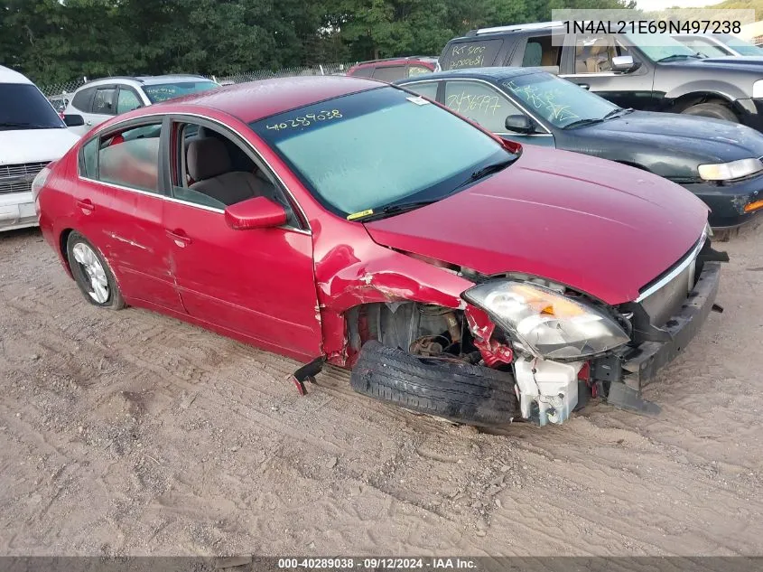 2009 Nissan Altima 2.5 S VIN: 1N4AL21E69N497238 Lot: 40289038