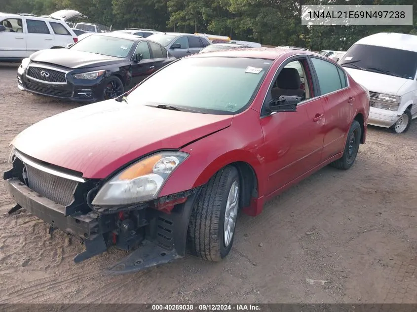 2009 Nissan Altima 2.5 S VIN: 1N4AL21E69N497238 Lot: 40289038