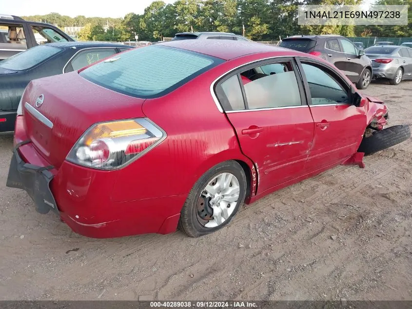 2009 Nissan Altima 2.5 S VIN: 1N4AL21E69N497238 Lot: 40289038