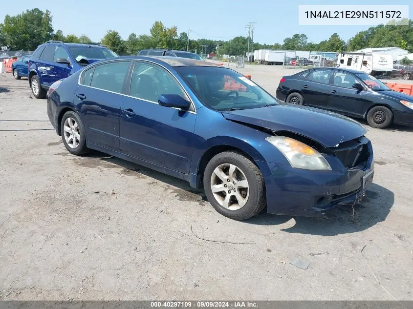 1N4AL21E29N511572 2009 Nissan Altima 2.5/2.5 S