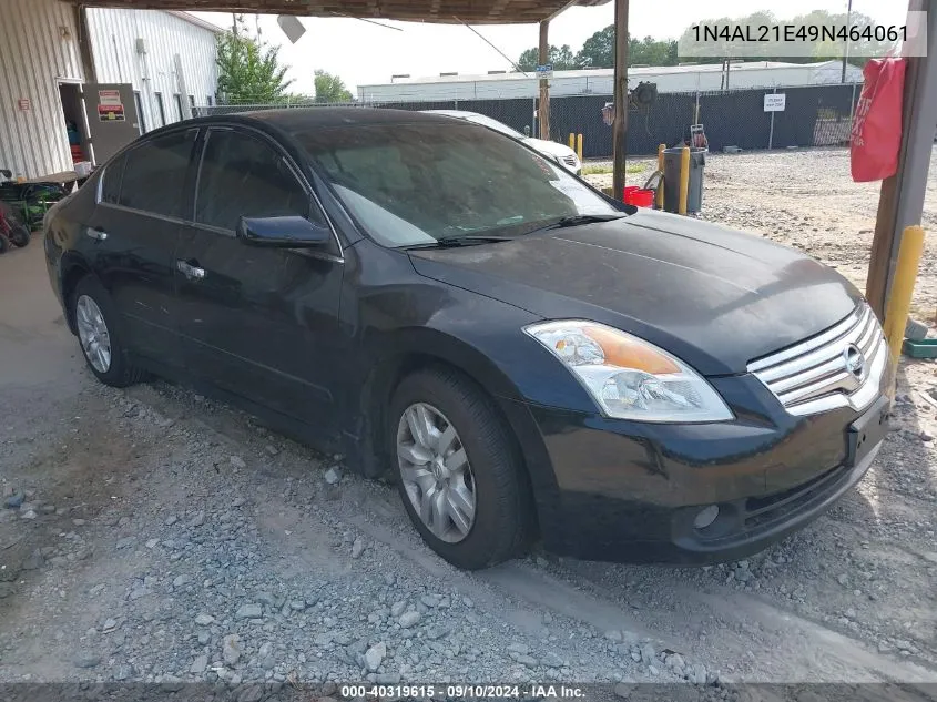 2009 Nissan Altima 2.5 S VIN: 1N4AL21E49N464061 Lot: 40319615