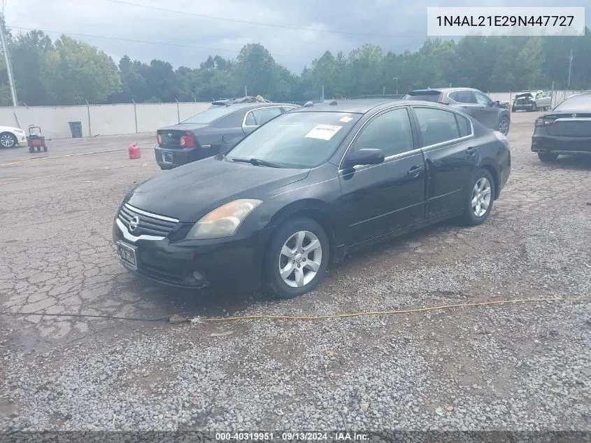 2009 Nissan Altima 2.5 S VIN: 1N4AL21E29N447727 Lot: 40319951