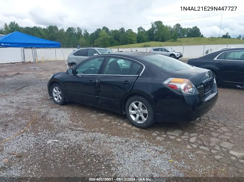 2009 Nissan Altima 2.5 S VIN: 1N4AL21E29N447727 Lot: 40319951