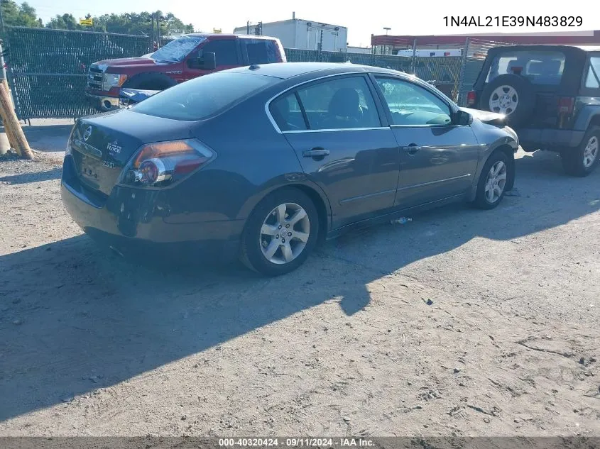 2009 Nissan Altima 2.5/2.5S VIN: 1N4AL21E39N483829 Lot: 40320424