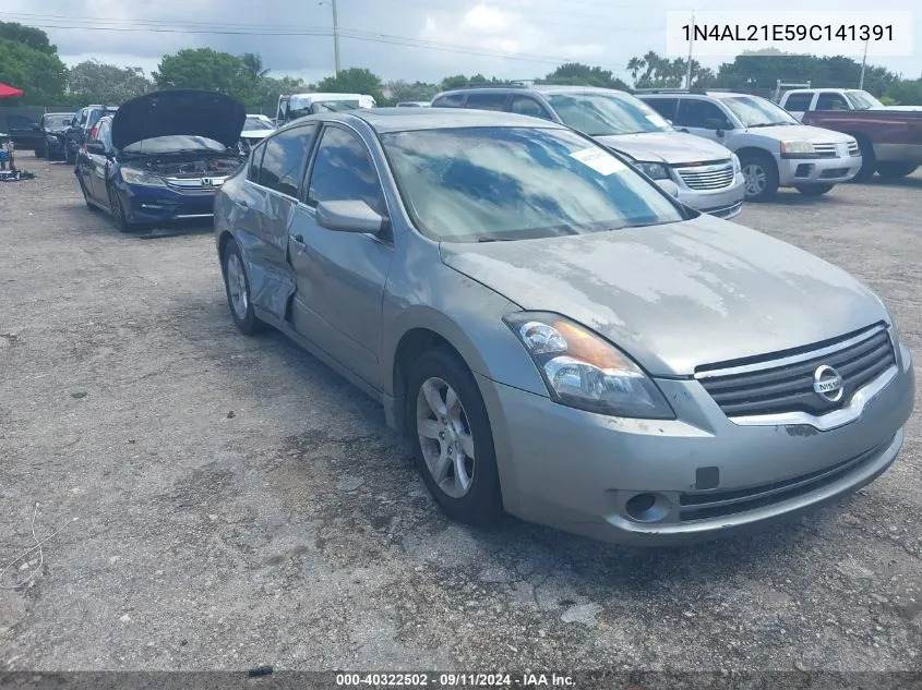 2009 Nissan Altima 2.5/2.5S VIN: 1N4AL21E59C141391 Lot: 40322502