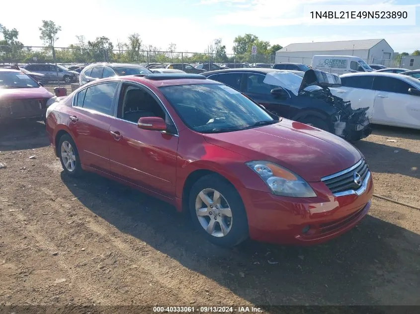 2009 Nissan Altima 3.5 Sl VIN: 1N4BL21E49N523890 Lot: 40333061