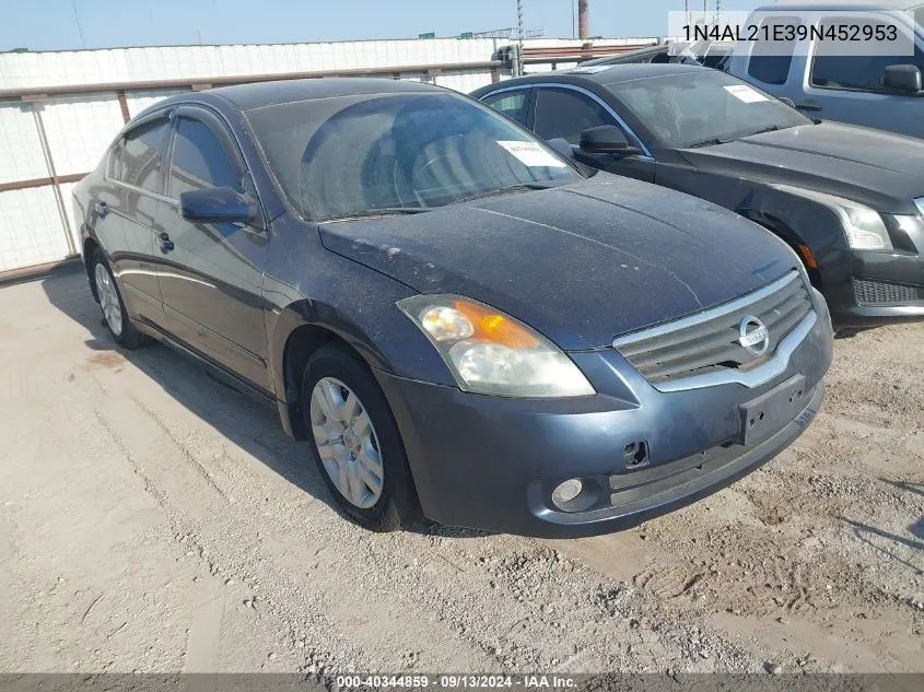 2009 Nissan Altima 2.5/2.5S VIN: 1N4AL21E39N452953 Lot: 40344859