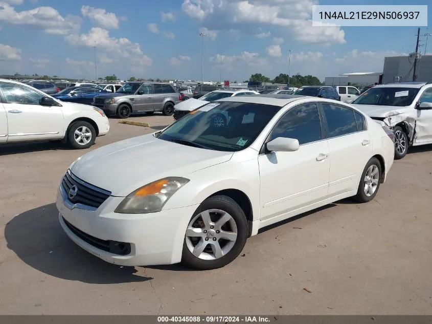 2009 Nissan Altima 2.5 S VIN: 1N4AL21E29N506937 Lot: 40345088