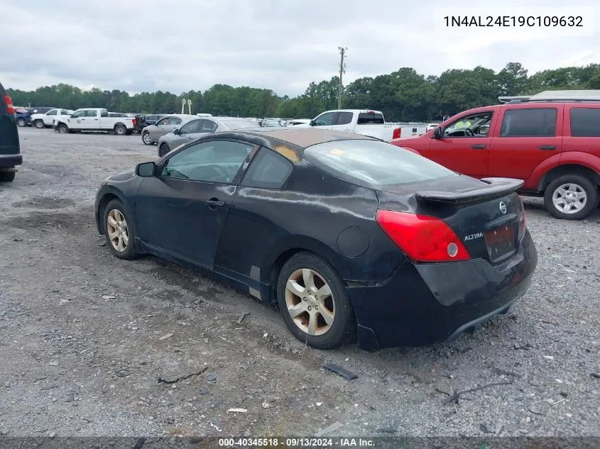 2009 Nissan Altima 2.5 S VIN: 1N4AL24E19C109632 Lot: 40345518