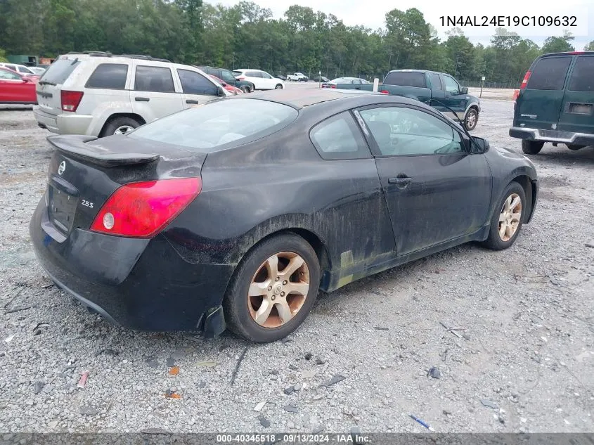 2009 Nissan Altima 2.5 S VIN: 1N4AL24E19C109632 Lot: 40345518