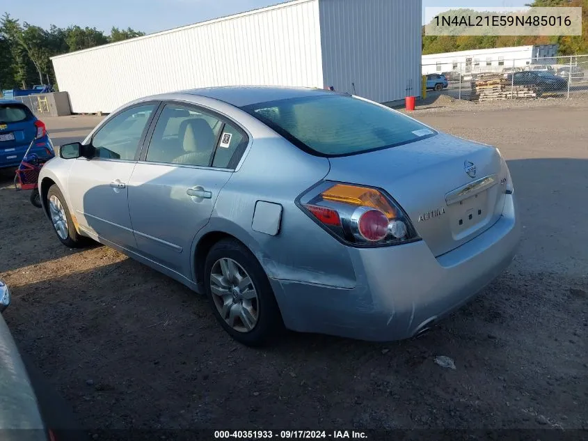 2009 Nissan Altima 2.5/2.5S VIN: 1N4AL21E59N485016 Lot: 40351933